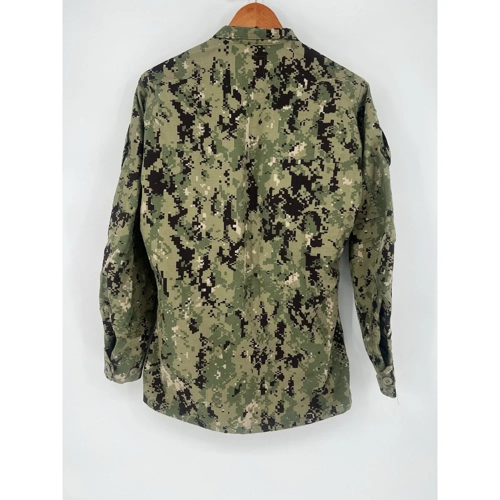 US Navy Type III Camouflage Uniform Shirt  Small Long